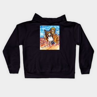 Lassie and Timmy Martin Lassie Come Home Kids Hoodie